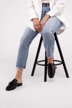 Chantal-S Buckle Backless Slides Loafer Shoes(Chantal S Buckle Backless Slides Loafer Shoes) -Dress Promotion Store 0616370d 5396 4342 99f7 246ff3e1a10c