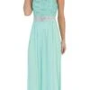 Juno 1013 Halter Long Formal Dress With Embellished Waist(Mint Halter Long Formal Dress With Embellished Waist) -Dress Promotion Store 1013 juno mint ab942d47 bd59 43e0 9ca8 e56db4715609
