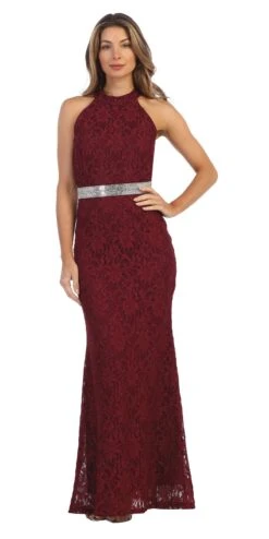 Juno 1039 Glitter Lace Halter Long Formal Dress(Glitter Lace Halter Long Formal Dress Mauve) -Dress Promotion Store 1039 juno burgundy 3deea745 c934 4edb a50e 4055c8f03657