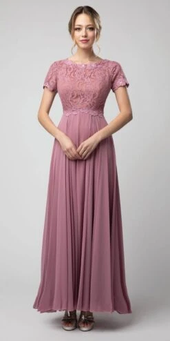 Juno 1056 Short Sleeved A-Line Long Chiffon Dress Lace Top(Navy Blue Short Sleeved A Line Long Formal Dress) 11 Juno 1056 Short Sleeved A-Line Long Chiffon Dress Lace Top(Navy Blue Short Sleeved A Line Long Formal Dress) -Dress Promotion Store 1056 juno mauve da0a02fe 9fea 40f2 9564 5d6177c1ae21