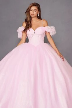 Juliet JT1487H Cold Shoulder Quinceanera Ball Gown(Juliet Jt1487h Cold Shoulder Quinceanera Ball Gown) 26 Juliet JT1487H Cold Shoulder Quinceanera Ball Gown(Juliet Jt1487h Cold Shoulder Quinceanera Ball Gown) -Dress Promotion Store 1487HBABYPINK 1