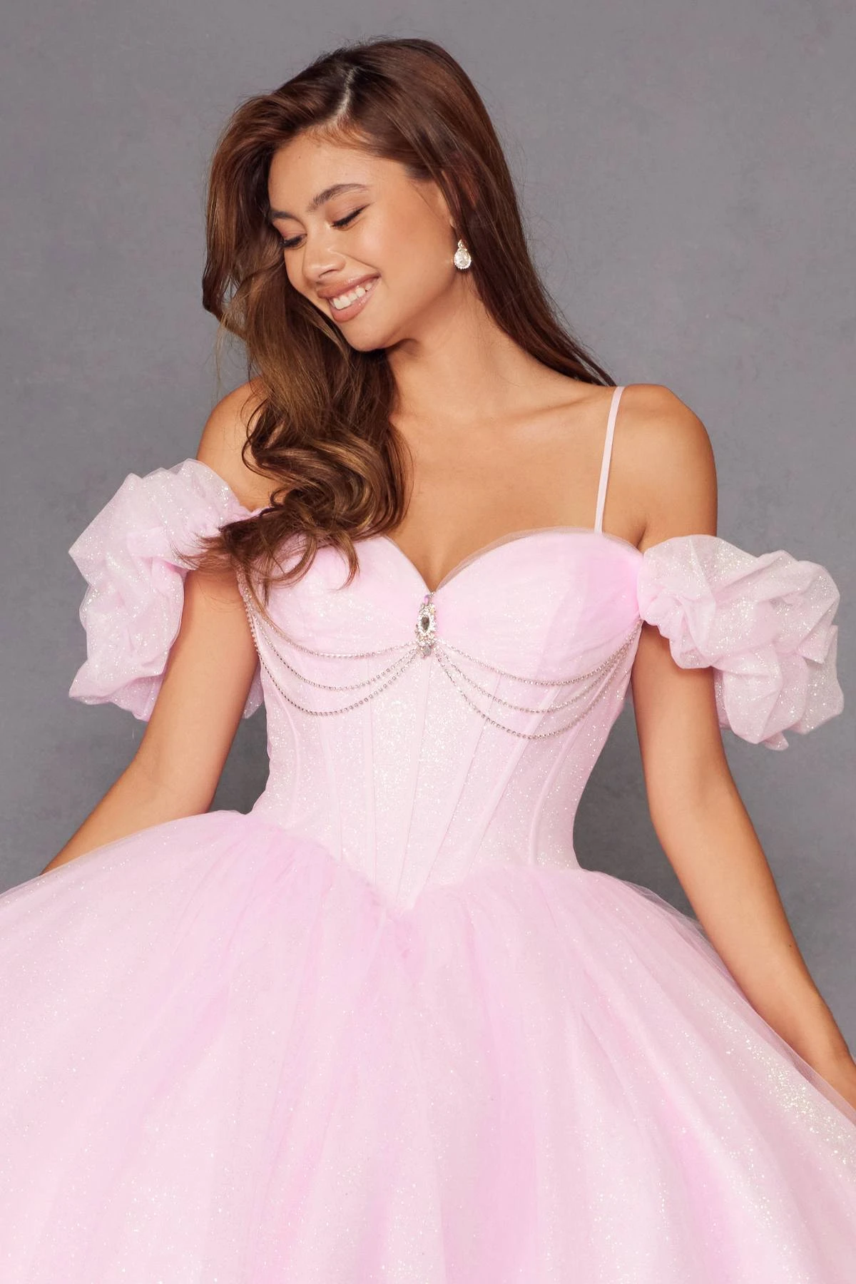 Juliet JT1487H Cold Shoulder Quinceanera Ball Gown(Juliet Jt1487h Cold Shoulder Quinceanera Ball Gown) 8 Juliet JT1487H Cold Shoulder Quinceanera Ball Gown(Juliet Jt1487h Cold Shoulder Quinceanera Ball Gown) - Image 6