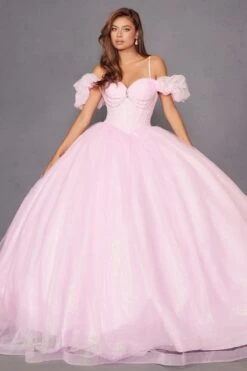 Juliet JT1487H Cold Shoulder Quinceanera Ball Gown(Juliet Jt1487h Cold Shoulder Quinceanera Ball Gown) 28 Juliet JT1487H Cold Shoulder Quinceanera Ball Gown(Juliet Jt1487h Cold Shoulder Quinceanera Ball Gown) -Dress Promotion Store 1487HBABYPINK 3