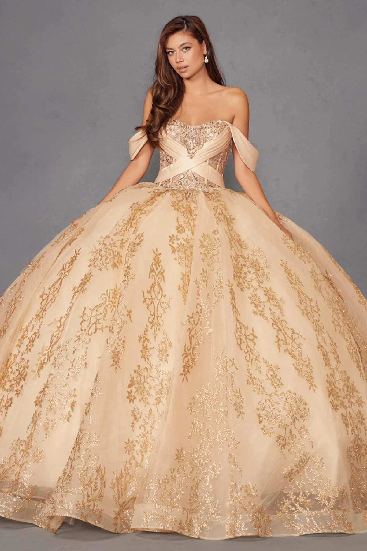 Juliet JT1488H Royal Princess A-Line Ball Gown Quinceanera(Juliet Jt1488h Royal Princess A Line Ball Gown Quinceanera) 15 Juliet JT1488H Royal Princess A-Line Ball Gown Quinceanera(Juliet Jt1488h Royal Princess A Line Ball Gown Quinceanera) - Image 13