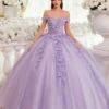 Ladivine 15717 Off The Shoulder 3D Floral Applique Quinceanera Gown(Ladivine 15717 Off The Shoulder) -Dress Promotion Store 15717 lavender fc5bd0a4 4e11 4570 a89b fa5f2c0dd7da