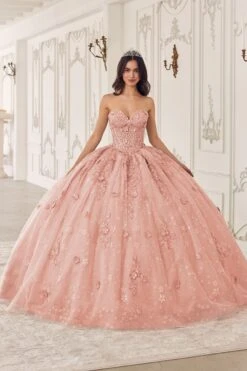 Ladivine 15722 Long Poofy A-Line Quinceanera Dress With Puffy Sleeves(Ladivine 15722 Long Poofy A Line Quinceanera Dress With Puffy Sleeves) -Dress Promotion Store 15722 blush 410c06c3 0370 46b4 ad71 7b59eeb24dbf