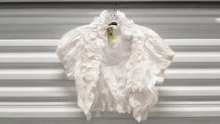 White Ruffled Bolero Jacket Short Sleeve Ruffled White Bolero Jacket(White Ruffled Bolero Jacket Short Sleeve Ruffled White Bolero Jacket) -Dress Promotion Store 20180730 205025