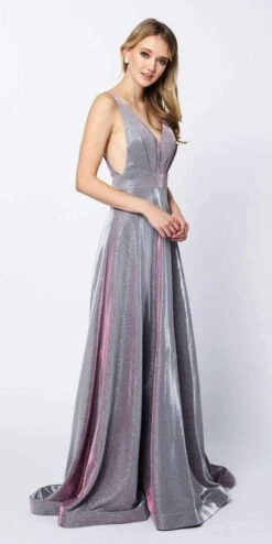 Juliet 208 Cut-Out Strappy Back Glitter Long Dress(Cut Out Strappy Back Glitter Long Prom Dress Silver) -Dress Promotion Store 208 juliet mauve magenta 8023e1d7 d4b6 4c44 bac6 158bc0f92461