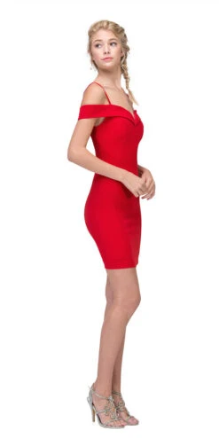 Eureka 2200 Off Shoulder Sweetheart Neckline Cocktail Dress(Off Shoulder Sweetheart Neckline Cocktail Dress With Spaghetti Strap Dusty Pink) -Dress Promotion Store 2200 eureka fashion red c624446e 5989 4c2d a0a4 94b2a343e6d6