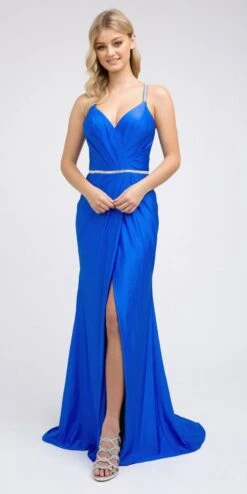 Juliet 233 Long Dress With Strappy-Back And Train(Yellow Long Prom Dress With Strappy Back And Train) -Dress Promotion Store 233 juliet royal blue f4f7c463 02d0 40d4 ab33 79bf9a7a4ba1