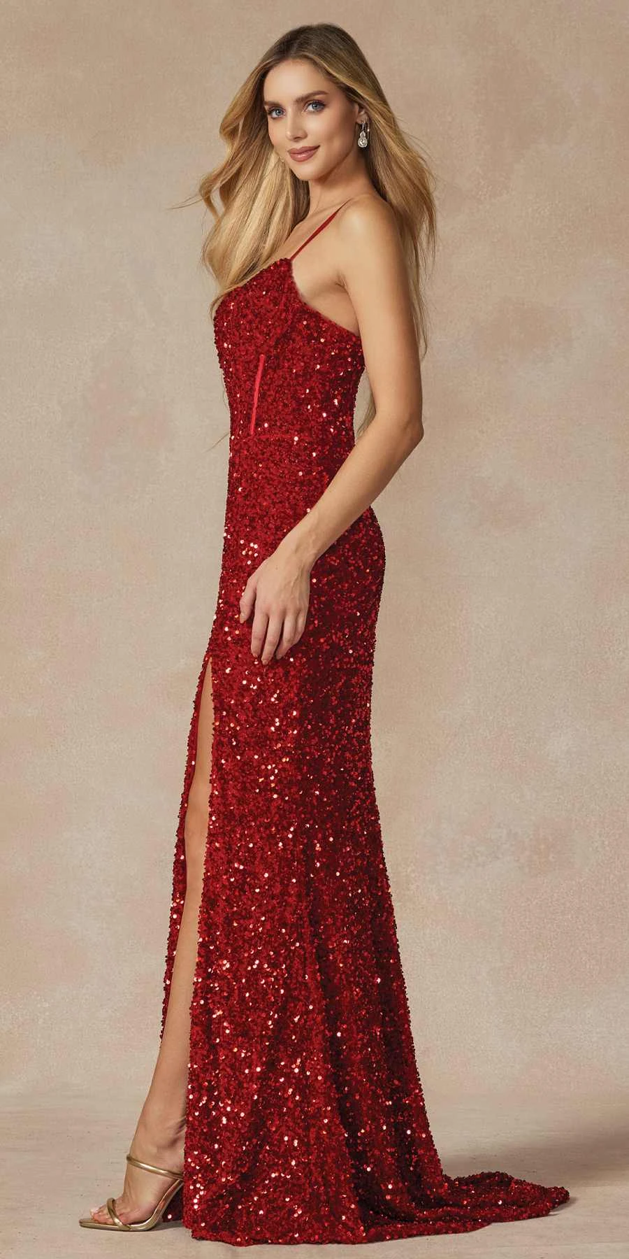 Juliet 2408 Floor Length Velvet Sequin Gown With Corset Bodice And Slit(Juliet 2408 Floor Length Velvet Sequin Gown With Corset Bodice And Slit) 13 Juliet 2408 Floor Length Velvet Sequin Gown With Corset Bodice And Slit(Juliet 2408 Floor Length Velvet Sequin Gown With Corset Bodice And Slit) - Image 11