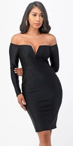 La Scala 25465 Long Sleeved Off-Shoulder Cocktail Short Dress(Long Sleeved Off Shoulder Cocktail Short Dress Hunter Green) 25 La Scala 25465 Long Sleeved Off-Shoulder Cocktail Short Dress(Long Sleeved Off Shoulder Cocktail Short Dress Hunter Green) -Dress Promotion Store 25465 la scala black fc6dcd58 2bb8 483d a466 ea112108d30f