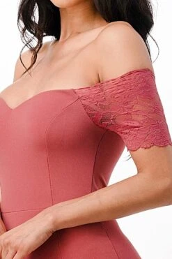 La Scala 25612 Long Mermaid Dress Off Shoulder Lace Sleeve(La Scala 25612 Long Mermaid Burgundy Dress Off Shoulder Lace Sleeve) 37 La Scala 25612 Long Mermaid Dress Off Shoulder Lace Sleeve(La Scala 25612 Long Mermaid Burgundy Dress Off Shoulder Lace Sleeve) -Dress Promotion Store 25612 la scala dark mauve zoom