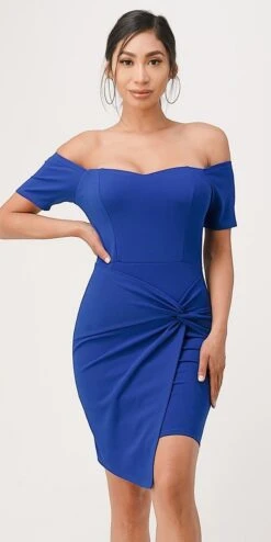 La Scala 25892 Short Body Con Cocktail Dress Off Shoulder Form Fit(La Scala 25892 Short Body Con Cocktail Dress Off Shoulder Form Fit) 30 La Scala 25892 Short Body Con Cocktail Dress Off Shoulder Form Fit(La Scala 25892 Short Body Con Cocktail Dress Off Shoulder Form Fit) -Dress Promotion Store 25892 la scala royal blue