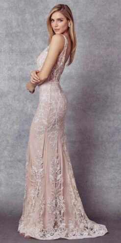 Juliet 277W Fancy Glitter Design Tulle Mermaid Wedding Dress(Juliet 277w Fancy Glitter Design Tulle Mermaid Wedding Dress) -Dress Promotion Store 277 PalePetal Side 25b84a9e e304 4458 a3b1 2b72a9eadc98