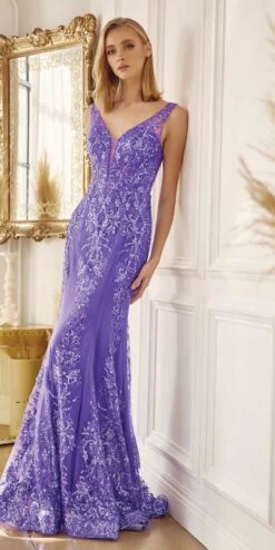 Juliet 277W Fancy Glitter Design Tulle Mermaid Wedding Dress(Juliet 277w Fancy Glitter Design Tulle Mermaid Wedding Dress) -Dress Promotion Store 277 Purple 1 e889d114 1c2d 4882 991b 3778571efc2e