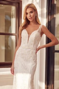 Juliet 277W Fancy Glitter Design Tulle Mermaid Wedding Dress(Juliet 277w Fancy Glitter Design Tulle Mermaid Wedding Dress) -Dress Promotion Store 277w zoom2 838f69b5 ccb6 4c2f 8056 6513d0b17475