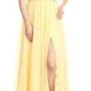 J&J Fashion 3038 Long Prom Dress Cut-Out Back With Slit(Long Prom Dress Cut Out Back With Slit Yellow) 1 J&J Fashion 3038 Long Prom Dress Cut-Out Back With Slit(Long Prom Dress Cut Out Back With Slit Yellow) -Dress Promotion Store 3038f