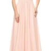 J&J Fashion 3057 Long Formal Dress With Sweetheart Neckline(Blush Long Formal Dress With Sweetheart Neckline) -Dress Promotion Store 3057 jj fashion blush