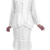 Hosanna 5501 Plus Size 3-Piece Set Tea Length Lace Dress(Hosanna 5501 Plus Size 3 Piece Set Tea Length Lace Dress) -Dress Promotion Store 3717 hosanna white e0e4110b 2a42 4b3d aa84 81885141fd91