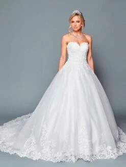 DeKlaire Bridal 449 A-Line Ball Gown Wedding Dress(Deklaire Bridal 449 A Line Ball Gown Wedding Dress)