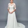 DeKlaire Bridal 468 Long Mid-Sleeve A-Line Wedding Dress(Deklaire Bridal 468 Long Mid Sleeve A Line Wedding Dress) 2 DeKlaire Bridal 468 Long Mid-Sleeve A-Line Wedding Dress(Deklaire Bridal 468 Long Mid Sleeve A Line Wedding Dress) -Dress Promotion Store 468 1