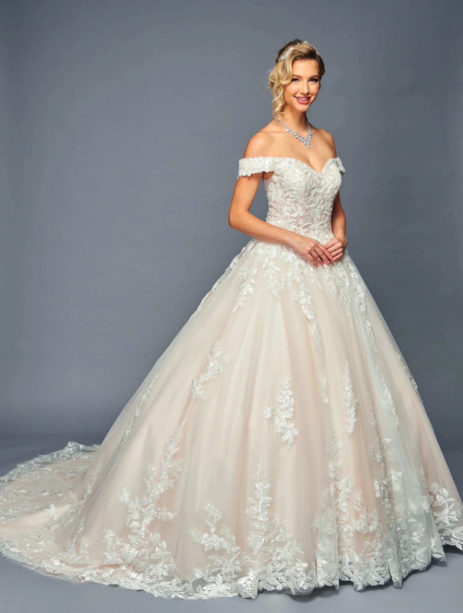 DeKlaire Bridal 475 Long Off The Shoulder Sweetheart Neck Wedding Ballgown(Deklaire Bridal 475 Long Off The Shoulder Sweetheart Neck Wedding Ballgown) 5 DeKlaire Bridal 475 Long Off The Shoulder Sweetheart Neck Wedding Ballgown(Deklaire Bridal 475 Long Off The Shoulder Sweetheart Neck Wedding Ballgown) - Image 3