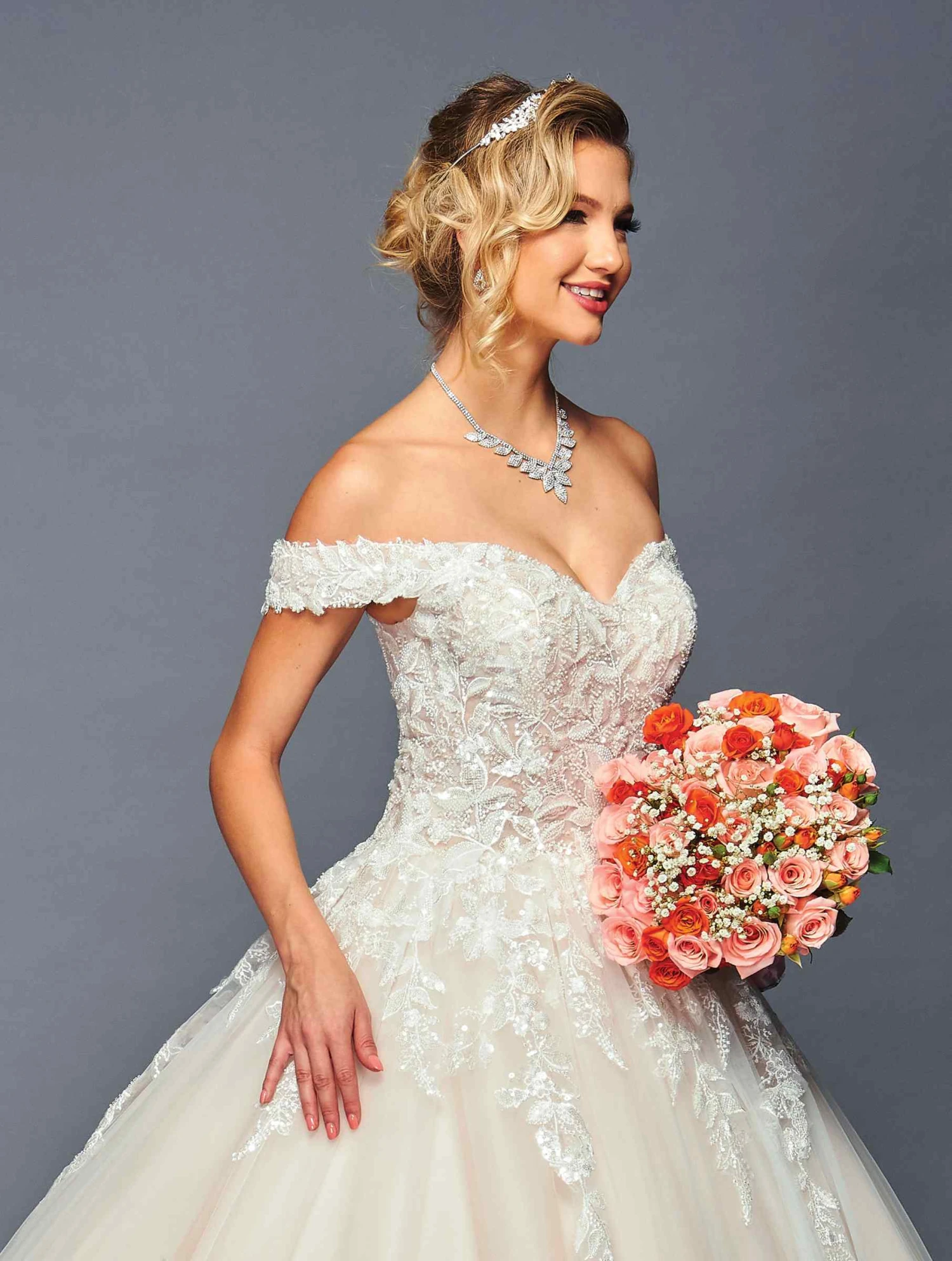 DeKlaire Bridal 475 Long Off The Shoulder Sweetheart Neck Wedding Ballgown(Deklaire Bridal 475 Long Off The Shoulder Sweetheart Neck Wedding Ballgown) 7 DeKlaire Bridal 475 Long Off The Shoulder Sweetheart Neck Wedding Ballgown(Deklaire Bridal 475 Long Off The Shoulder Sweetheart Neck Wedding Ballgown) - Image 5