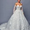 Deklaire Bridal 486 Strapless A-Line Wedding Gown Removable Sleeves(Deklaire Bridal 486 Strapless A Line Wedding Gown Removable Sleeves) -Dress Promotion Store 486 1 2abcc7a9 257a 4889 a798 d8525959b633