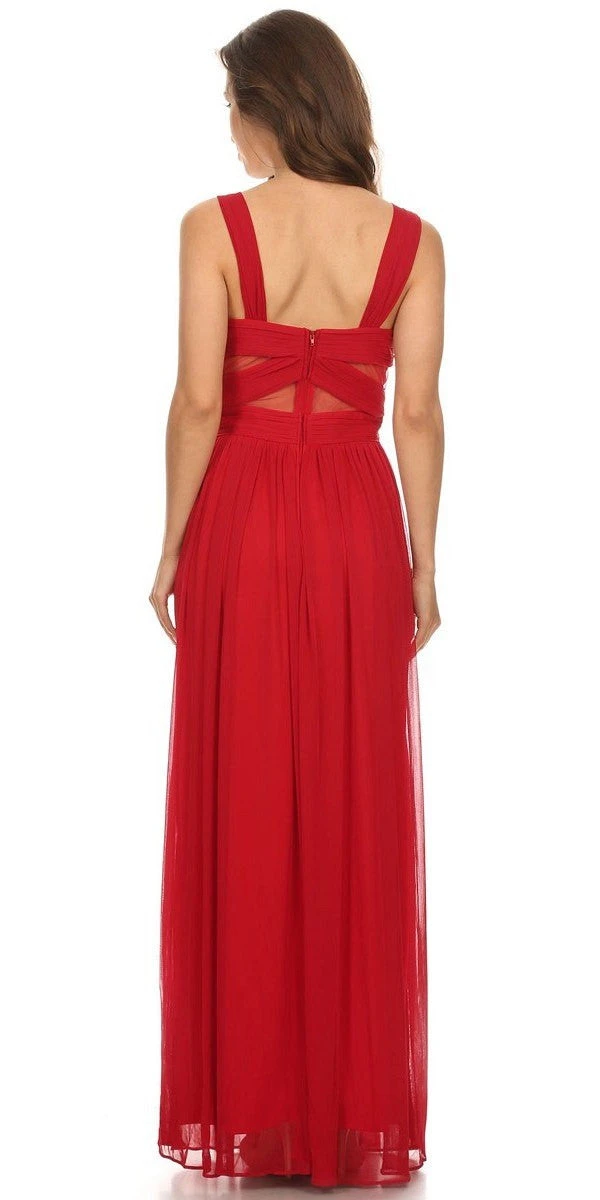 Eureka 5101 Ruched Bodice Sweetheart Gown Cut-Out Midriff(Blush Prom Gown Ruched Bodice Sweetheart Neckline Cut Out Midriff) 11 Eureka 5101 Ruched Bodice Sweetheart Gown Cut-Out Midriff(Blush Prom Gown Ruched Bodice Sweetheart Neckline Cut Out Midriff) - Image 9