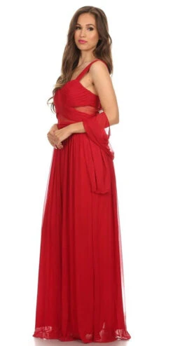 Eureka 5101 Ruched Bodice Sweetheart Gown Cut-Out Midriff(Blush Prom Gown Ruched Bodice Sweetheart Neckline Cut Out Midriff) 23 Eureka 5101 Ruched Bodice Sweetheart Gown Cut-Out Midriff(Blush Prom Gown Ruched Bodice Sweetheart Neckline Cut Out Midriff) -Dress Promotion Store 5101 eureka red dress side 3a1652fa b28c 48ca 9a64 5462507d5fb4