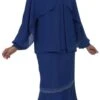 Hosanna 5235 Plus Size 3-Piece Set Ankle Length Dress(Hosanna 5235 Plus Size 3 Piece Set Royal Blue Ankle Length Dress) 2 Hosanna 5235 Plus Size 3-Piece Set Ankle Length Dress(Hosanna 5235 Plus Size 3 Piece Set Royal Blue Ankle Length Dress) -Dress Promotion Store 5235 hosanna royal blue