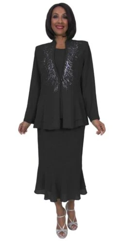 Hosanna 5259 Plus Size 3-Piece Set Ankle Length Dress(Hosanna 5259 Plus Size 3 Piece Set Kelly Green Ankle Length Dress) -Dress Promotion Store 5259 hosanna black f5a8c7f1 604b 4b43 ba14 bdf1b7ec8004