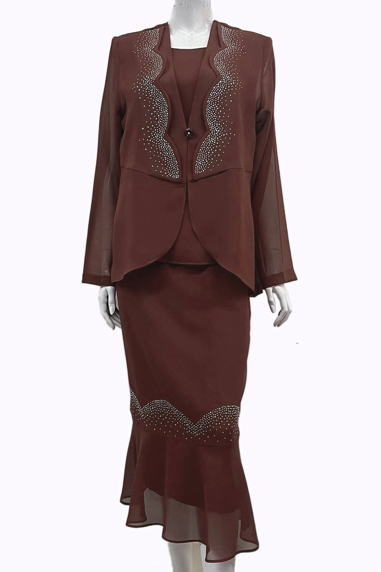 CLEARANCE - Hosanna 5549 Modest Outfit 3-Piece Set Tea Length Dress (Size XL)(Clearance Hosanna 5549 Modest Outfit 3 Piece Set Tea Length Dress Size Xl) 3 CLEARANCE - Hosanna 5549 Modest Outfit 3-Piece Set Tea Length Dress (Size XL)(Clearance Hosanna 5549 Modest Outfit 3 Piece Set Tea Length Dress Size Xl)