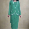Hosanna 5568 Modest 3-Piece Outfit Set Ankle Length(Hosanna 5568 Modest 3 Piece Outfit Set Ankle Length) -Dress Promotion Store 5568 hosanna kelly green