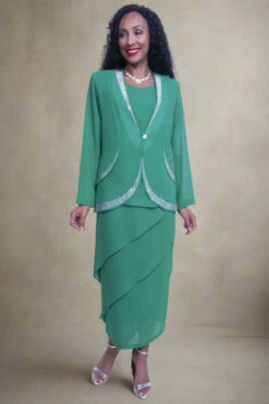 Hosanna 5568 Modest 3-Piece Outfit Set Ankle Length(Hosanna 5568 Modest 3 Piece Outfit Set Ankle Length)