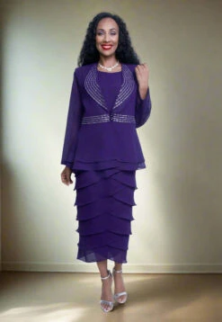 Hosanna 5569 Modest 3-Piece Outfit Set Ankle Length(Hosanna 5569 Modest 3 Piece Outfit Set Ankle Length)