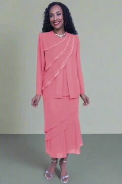 Hosanna 5573 Modest 3-Piece Outfit Set Ankle Length(Hosanna 5573 Modest 3 Piece Outfit Set Ankle Length) -Dress Promotion Store 5573 hosanna coral 5f0a759f 1eaa 486c bbb6 16f417160e47