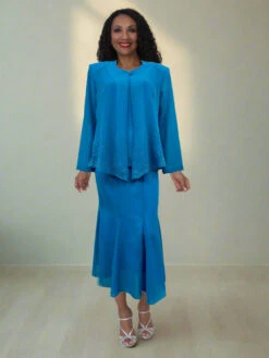 Hosanna 5574 Modest 3-Piece Outfit Set Ankle Length(Hosanna 5574 Modest 3 Piece Outfit Set Ankle Length)