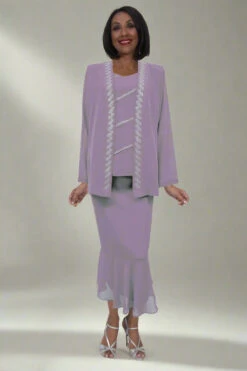 Hosanna 5577 Modest 3-Piece Outfit Set Ankle Length(Hosanna 5577 Modest 3 Piece Outfit Set Ankle Length) -Dress Promotion Store 5577 hosanna lilac