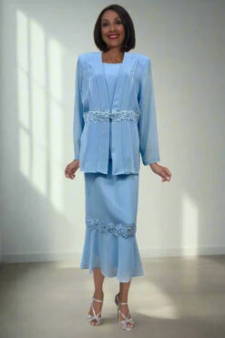 Hosanna 5578 Modest 3-Piece Outfit Set Ankle Length(Hosanna 5578 Modest 3 Piece Outfit Set Ankle Length)