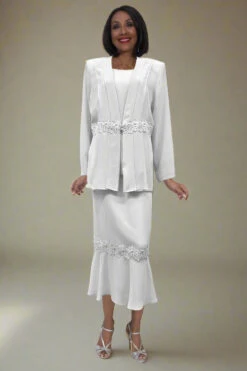 Hosanna 5578 Modest 3-Piece Outfit Set Ankle Length(Hosanna 5578 Modest 3 Piece Outfit Set Ankle Length) 9 Hosanna 5578 Modest 3-Piece Outfit Set Ankle Length(Hosanna 5578 Modest 3 Piece Outfit Set Ankle Length) -Dress Promotion Store 5578 hosanna white