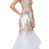 CLEARANCE - Eureka 6009 Strapless Embroidered Gown Layered Skirt (Size XL)(Clearance Eureka 6009 Strapless Embroidered Gown Layered Skirt Size Xl) -Dress Promotion Store 6009 eureka off white bf15d75c 1d45 4ced b8fb 54fdd69f39b6