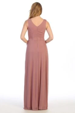 Celavie 6430-L Dress Mother Of The Bride A-Line Includes Jacket(Celavie 6430 L Dress Mother Of The Bride A Line Includes Jacket) -Dress Promotion Store 6430 LMauveBack1