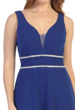 Celavie 6493L Sleeveless V-Neck And Back Long Dress(Sleeveless V Neck And Back Long Formal Dress Royal Blue) -Dress Promotion Store 6493L celavie royal blue zoom 8159a176 0cd3 46f5 8736 e5a9ba51dd4f