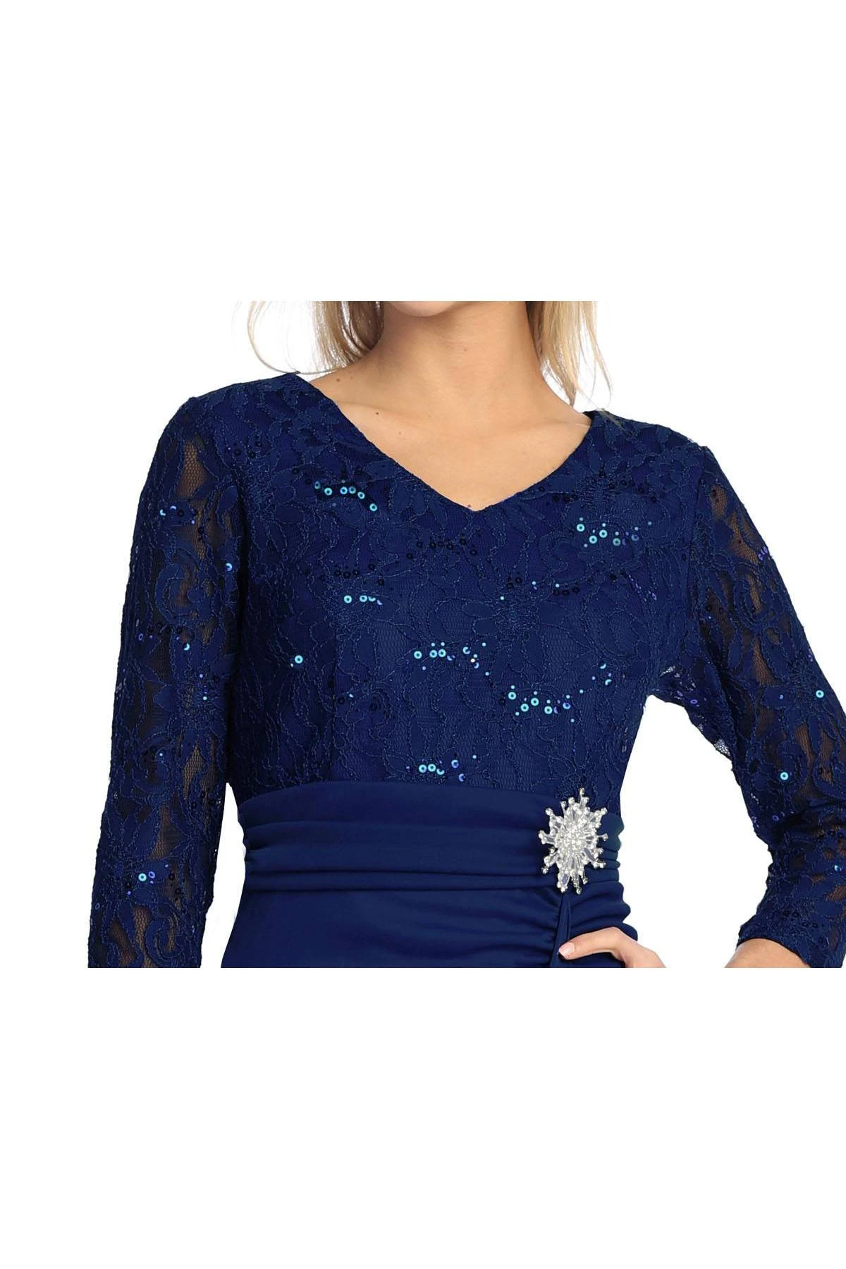 Celavie 6549-S Dress Short Long Sleeve Cocktail Dress(Celavie 6549 S Dress Short Long Sleeve Cocktail Dress) 11 Celavie 6549-S Dress Short Long Sleeve Cocktail Dress(Celavie 6549 S Dress Short Long Sleeve Cocktail Dress) - Image 9