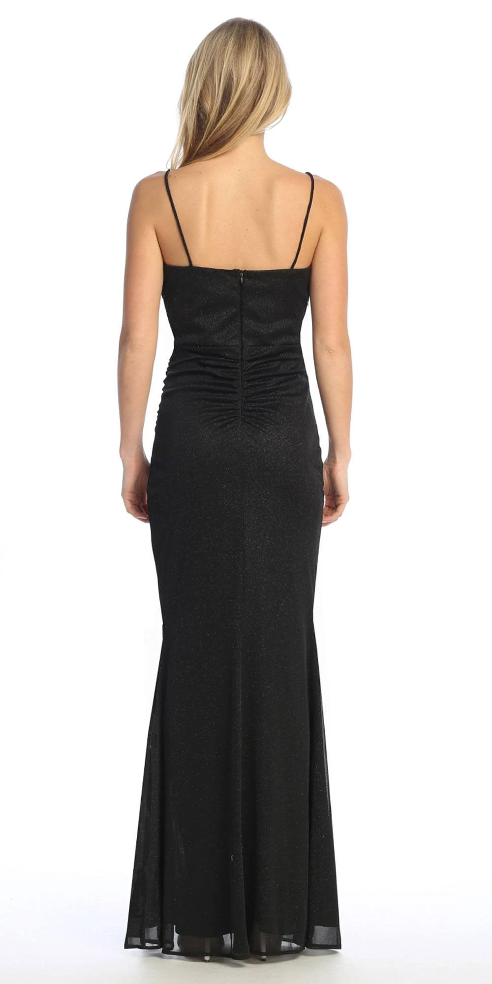 Celavie 6603-L Long Sweetheart Fitted Pleated Cowl Neck Glitter Gown(Celavie 6603 L Long Sweetheart Fitted Pleated Cowl Neck Glitter Gown) 9 Celavie 6603-L Long Sweetheart Fitted Pleated Cowl Neck Glitter Gown(Celavie 6603 L Long Sweetheart Fitted Pleated Cowl Neck Glitter Gown) - Image 7