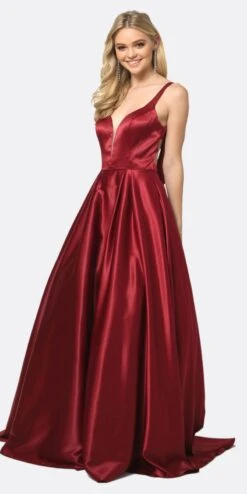 Juliet 691 Floor Length Dress A-Line Cut-Out Bow Back(Floor Length Blush Prom Dress A Line Cut Out Bow Back) -Dress Promotion Store 691 juliet burgundy 5b4bda86 52bc 4db6 af2e adb4332117c6