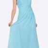 Poly USA | Ed Young 7140 Long One Shoulder Chiffon Semi Formal Dress(Long One Shoulder Chiffon Semi Formal Dress Aqua One Shoulder) 1 Poly USA | Ed Young 7140 Long One Shoulder Chiffon Semi Formal Dress(Long One Shoulder Chiffon Semi Formal Dress Aqua One Shoulder) -Dress Promotion Store 7140 poly usa aqua