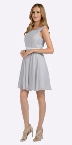 Poly USA | Ed Young 7290 Modest Chiffon Dress Knee Length A Line(Modest Royal Blue Semi Formal Chiffon Dress Knee Length A Line) -Dress Promotion Store 7290 poly usa silver 825030d6 292f 4dd6 bd4b e33b7f29f2f6